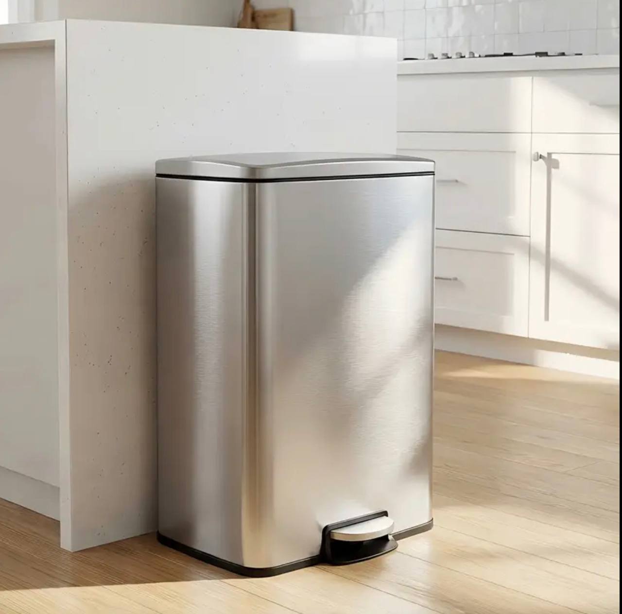 Stainless Steel Pedal Dustbin – 5 Litres