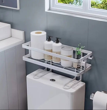 Single layer Over the toilet rack