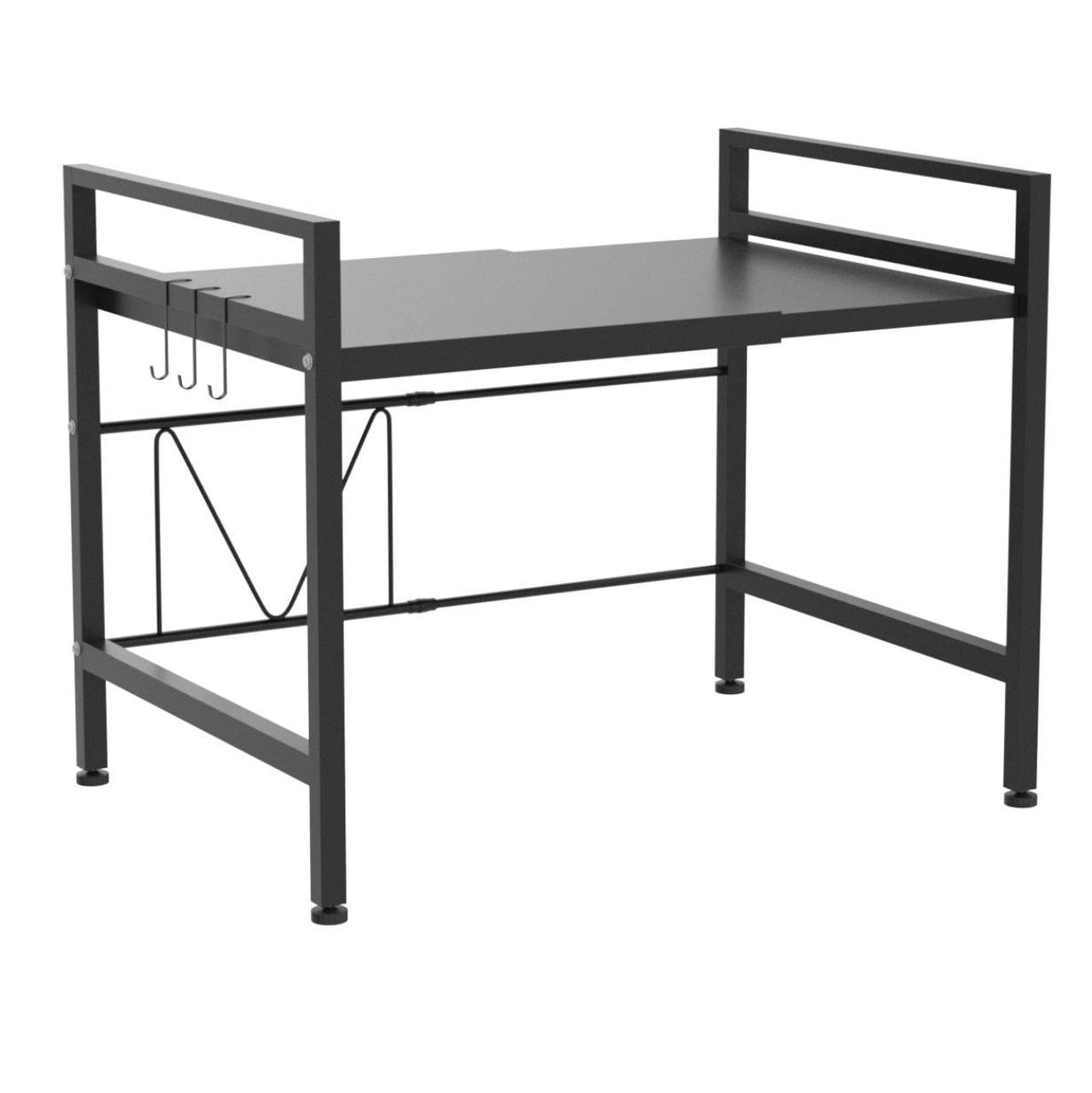 Single layer Heavy-duty Adjustable Microwave Stand