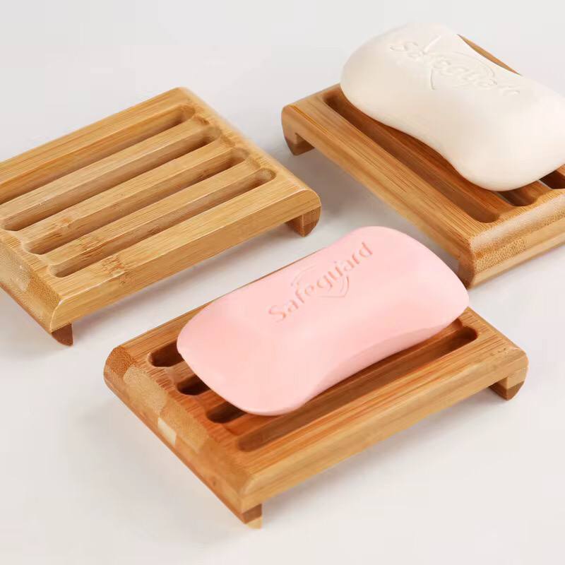 Bamboo soap dish /  soap holder