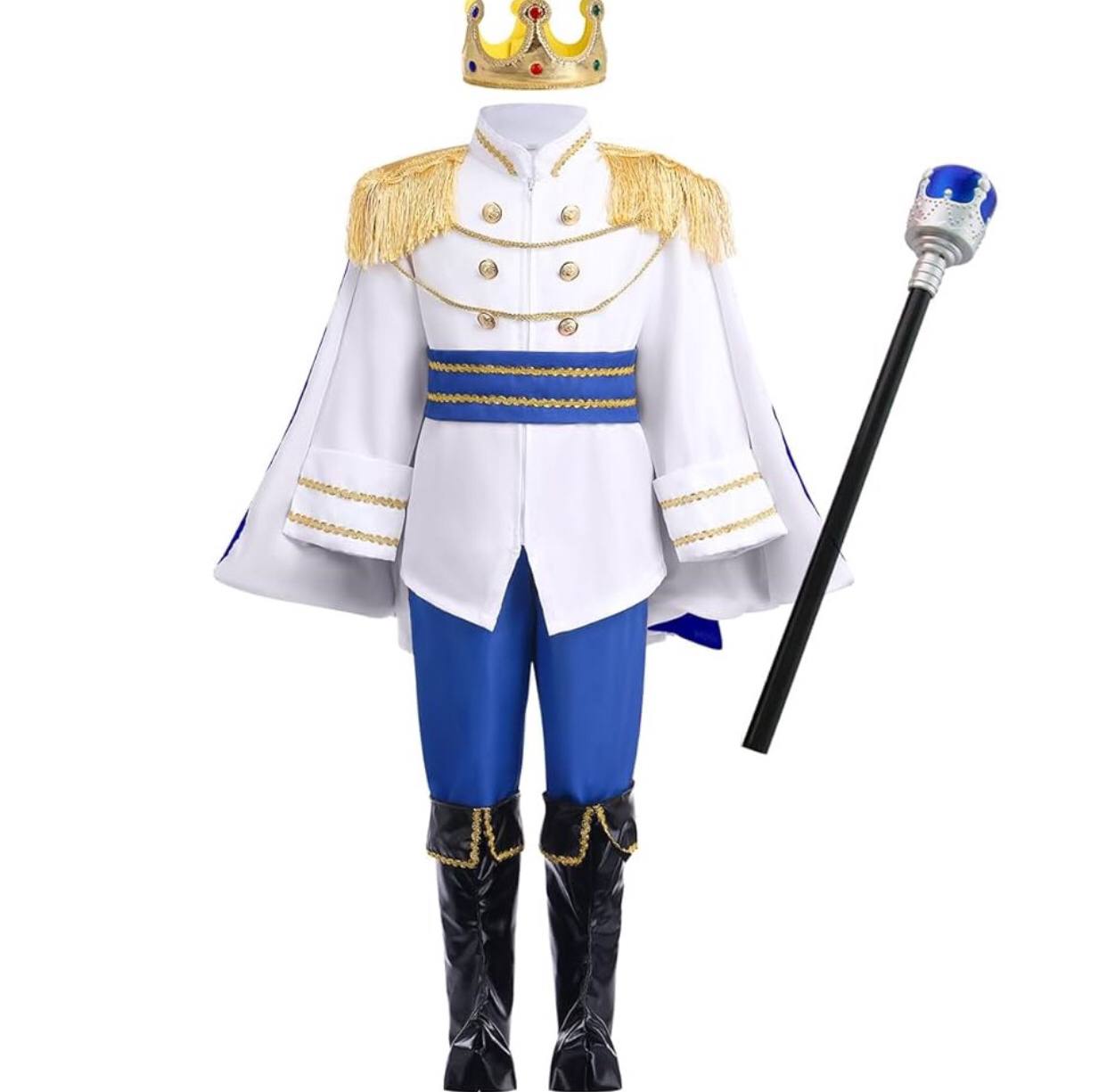 Professional Children's  king cosplay costume