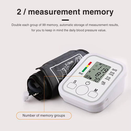 Arm blood pressure monitor