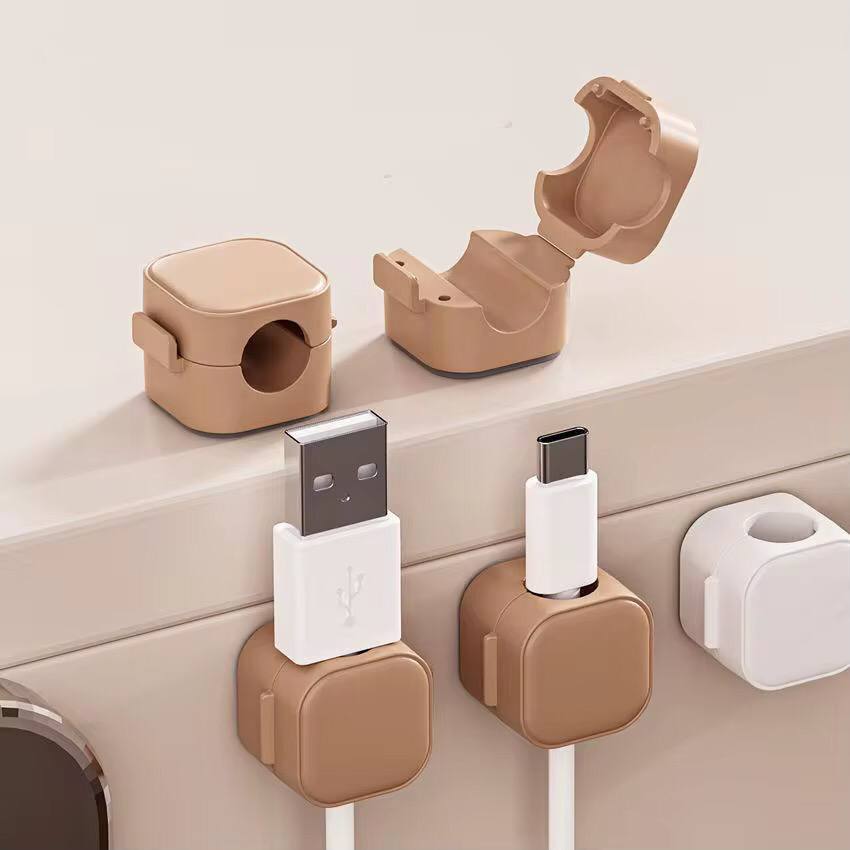 DIY Cable organizer Magnetic clips