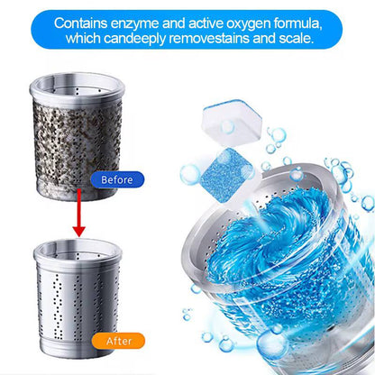 12pcs Drum washing machine antibacterial  cleaning Tablets