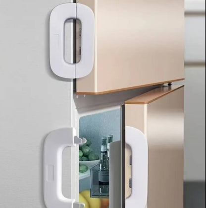 Refrigerator Door Child Safety Door Latch