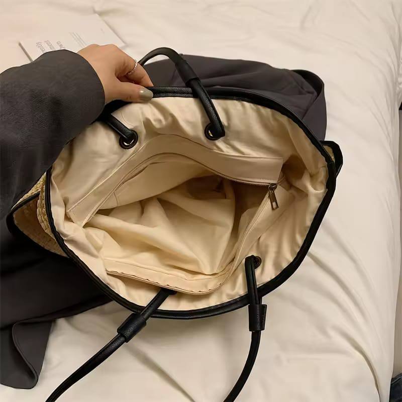 Large Capacity Women's Straw Tote Bags