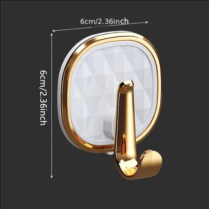 Luxury punch free multifunctional wall hooks.