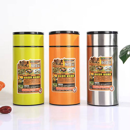 800ml vacuum stainless food flask with a foldable spoon