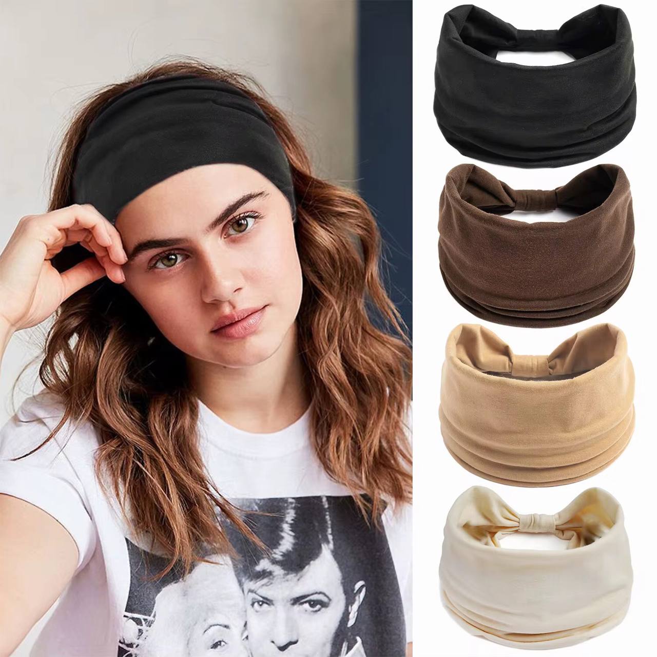 Jogging/Outdoor wide hair head bands