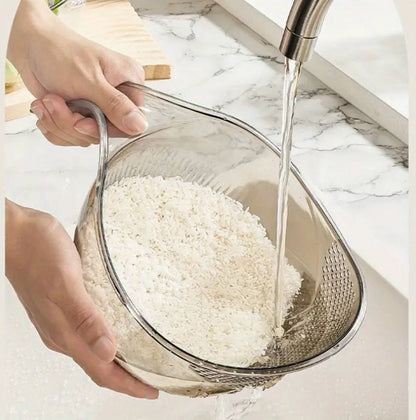 Acrylic Rice washing bowl/ Colander