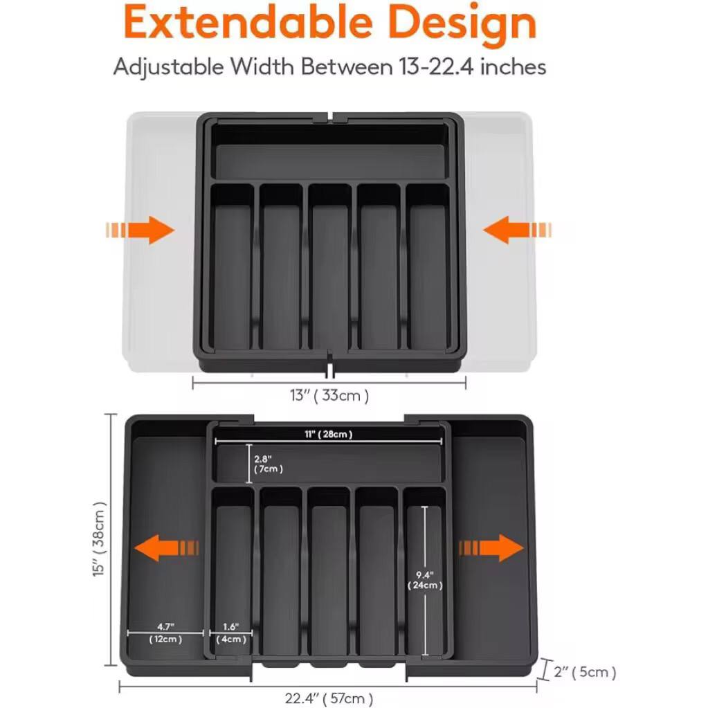 Expandable Cutlery Drawer organizer