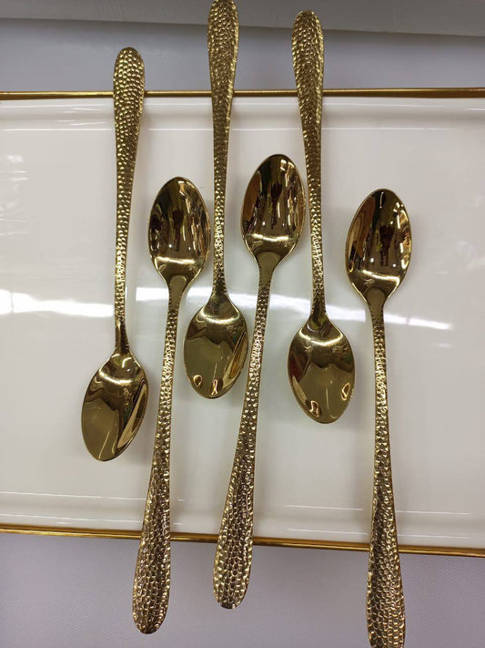 6 PCs long tea spoon