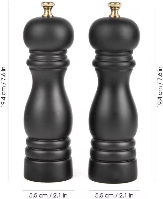 6 inch Wood Pepper Grinder