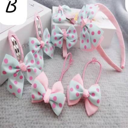 *Hair Band +Hair Accessories Set