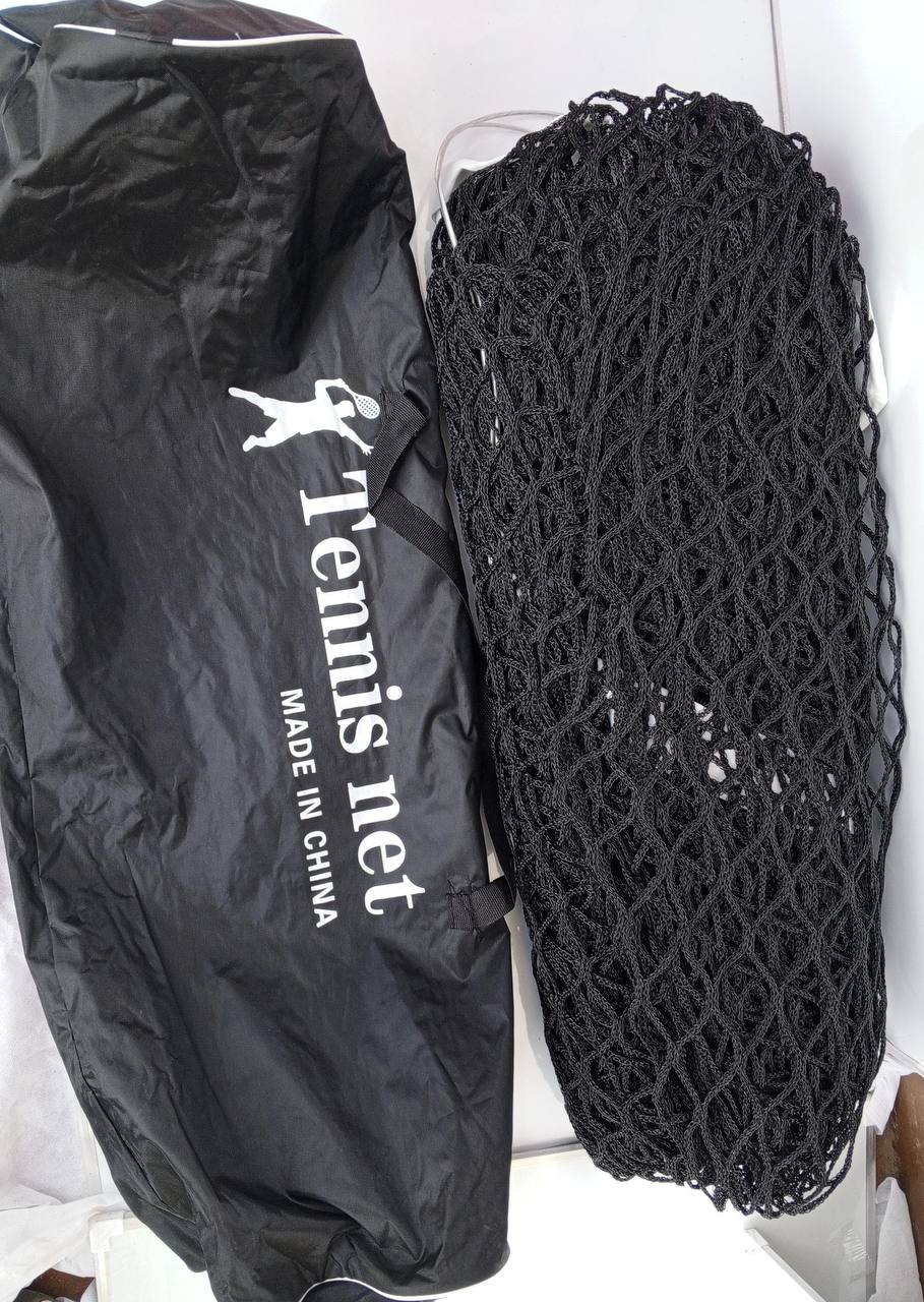 Serve up some fun with this sturdy lawn tennis net is easy to set up and perfect for backyard matches and practice sessions