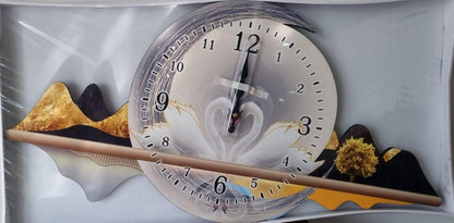 80x40cm Decor wall clock