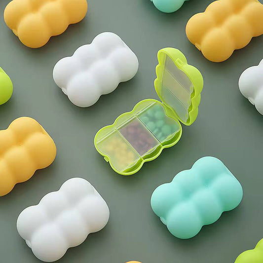 6 grid pill case.