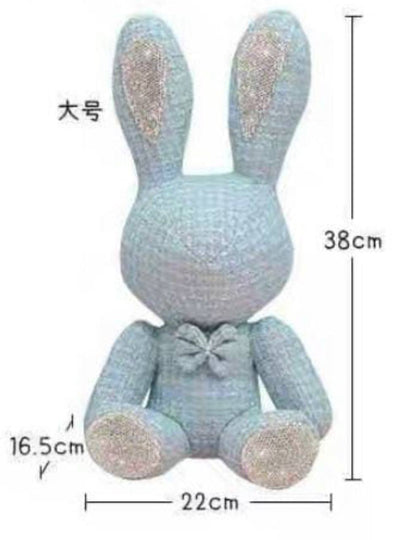 New Luxury Diamond Fragrant Rabbit Plush Pendant