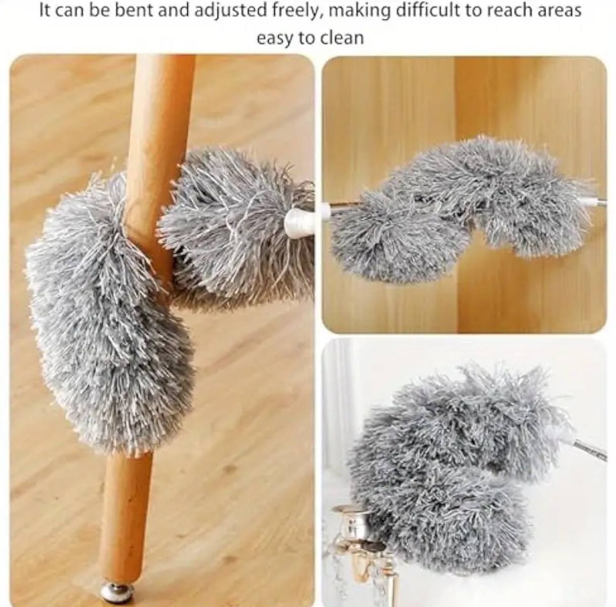 Multifunctional retractable duster