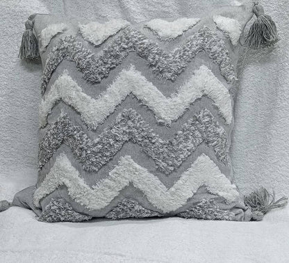 Boho  vintage tufted throw pillow covers