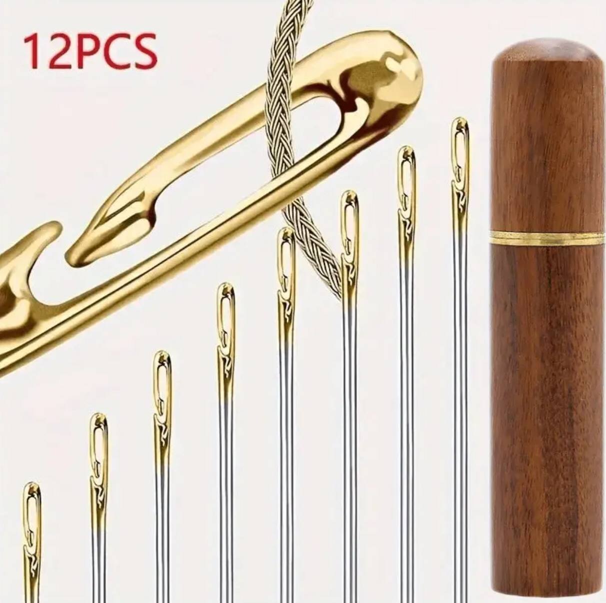 Self-Threading Needles