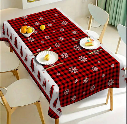Christmas Tablecloth Merry Chirstmas Decoration For Home