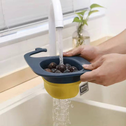 Kitchen Sink Type Foldable Hanging