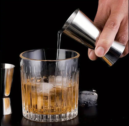 stainless steel double tot, Jigger