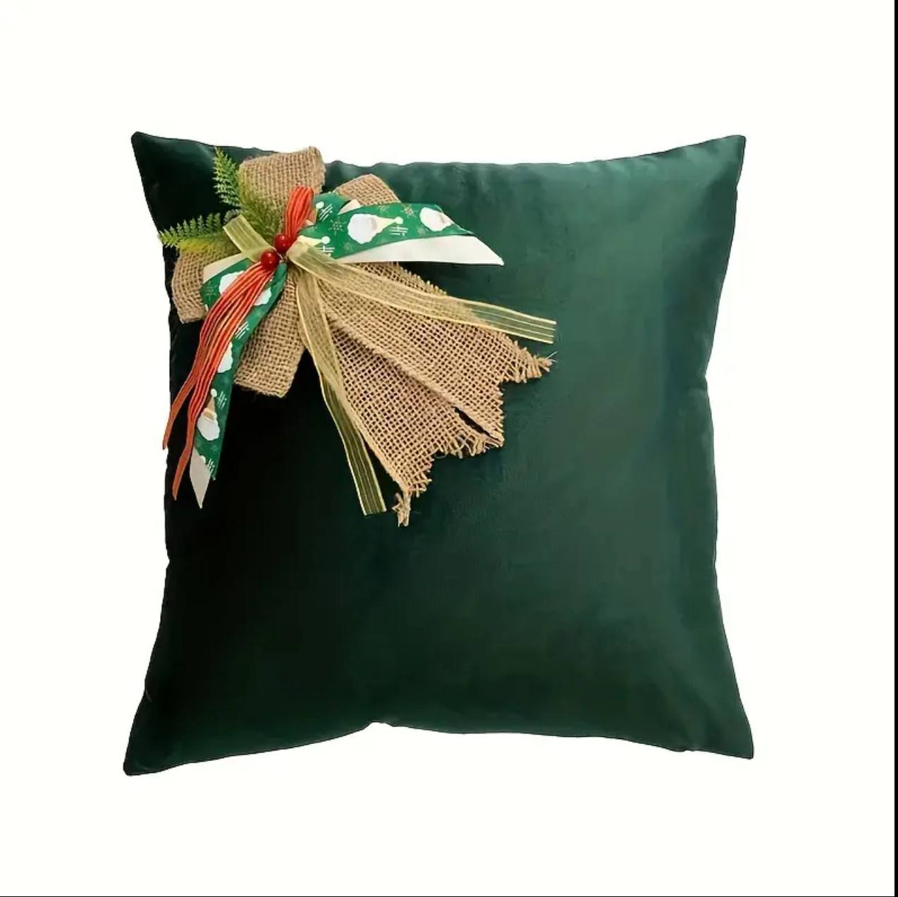 VELVET CHRISTMAS QUALITY THROW PILLOW COVERS/CASES
