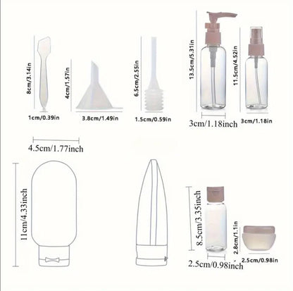 Cosmetics 11pc storage set