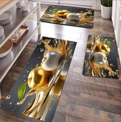 3pcs sets kitchen rubbermats