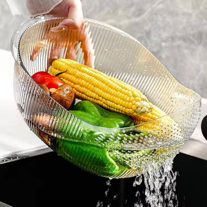 Multifunctional acrylic rice ,vegetable drainer