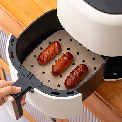 Rectangular Air Fryer Paper
size 25cms