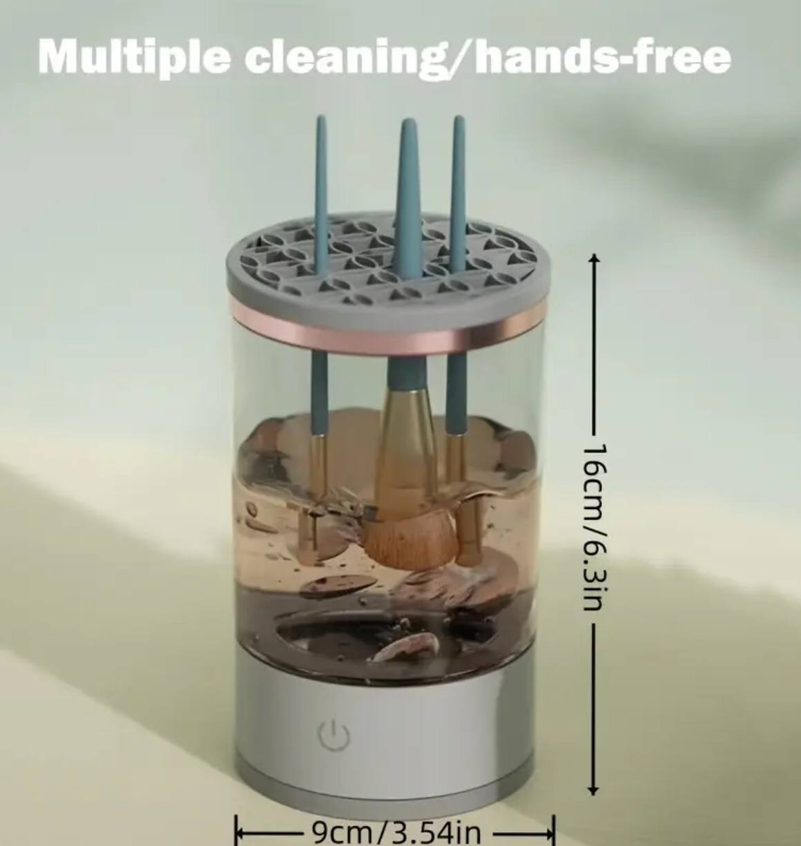 Keep your makeup brushes clean and germ-free effortlessly