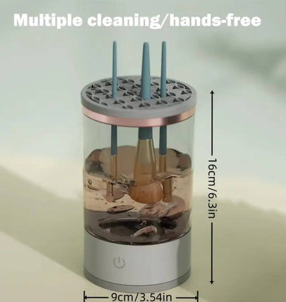 Keep your makeup brushes clean and germ-free effortlessly