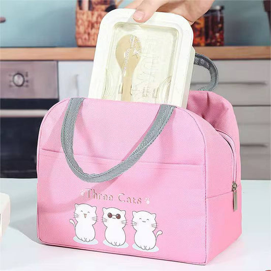 Insulated cartoon lunch bag