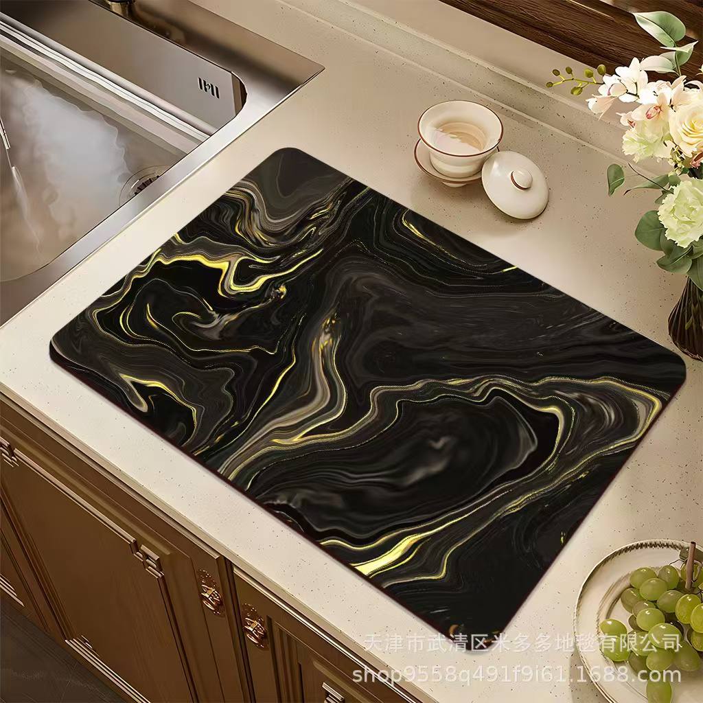 New Marble Kitchen Drain Mat