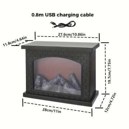 30x11.5x20cm LED FIREPLACE Decor display