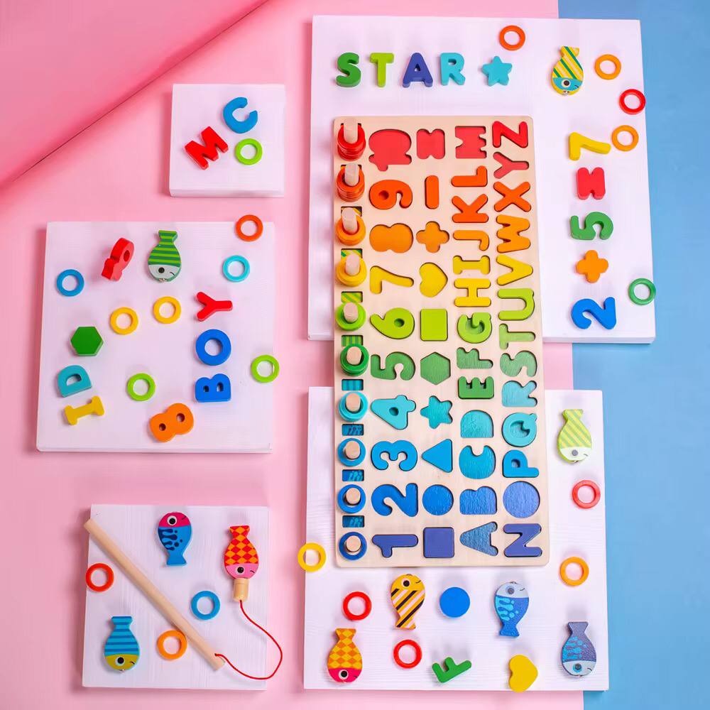 Montessori Educational wooden kids toy