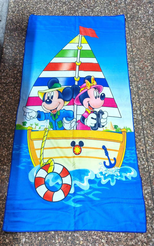 Cartoon themed towels