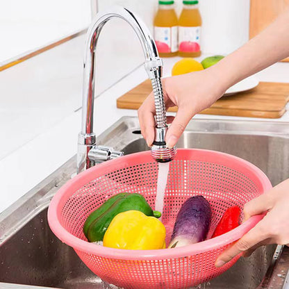 Metallic tap faucet extender