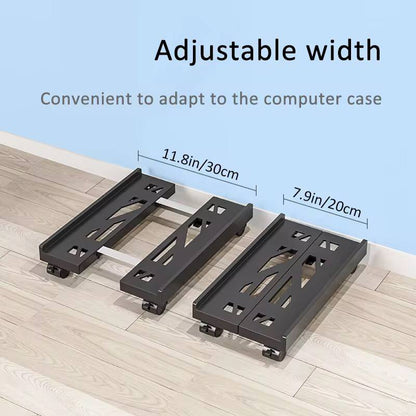 Adjustable mobile CPU/Home theatre stand