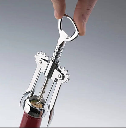 Stainless steel Corkscrew wine opener