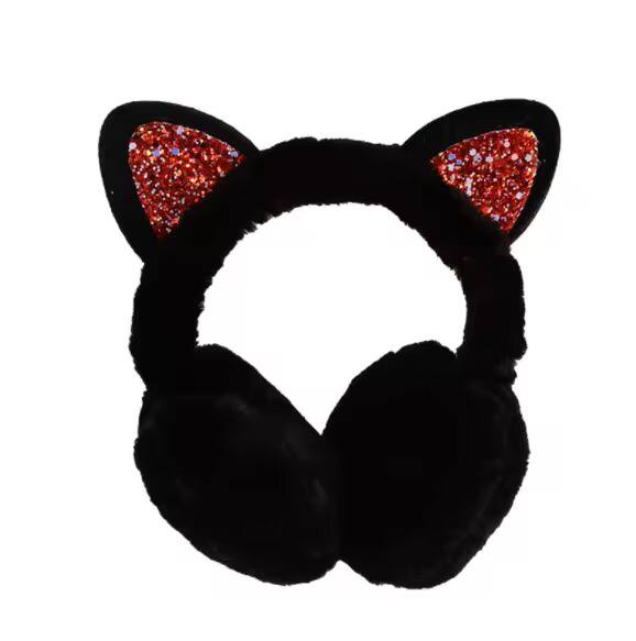 Cute cat plush fur earmuff