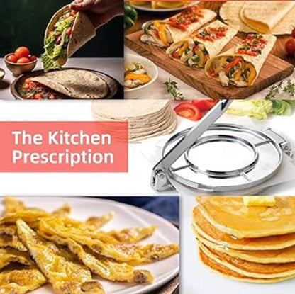 Strong Aluminium Tortilla press (chapati press)