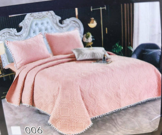 Bedcover one bedsheet two pillowcases