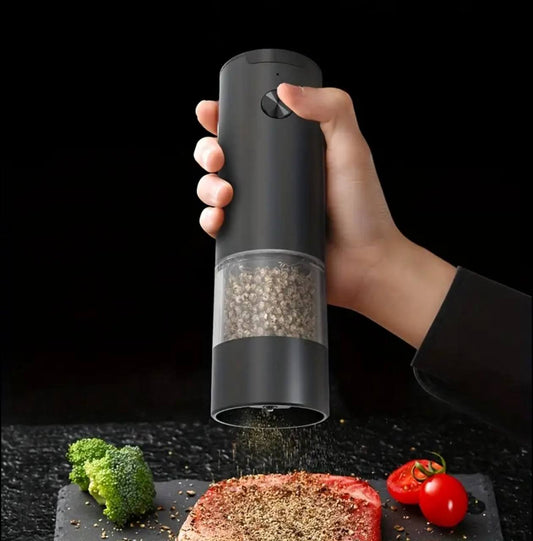 Rechargeable pepper grinder