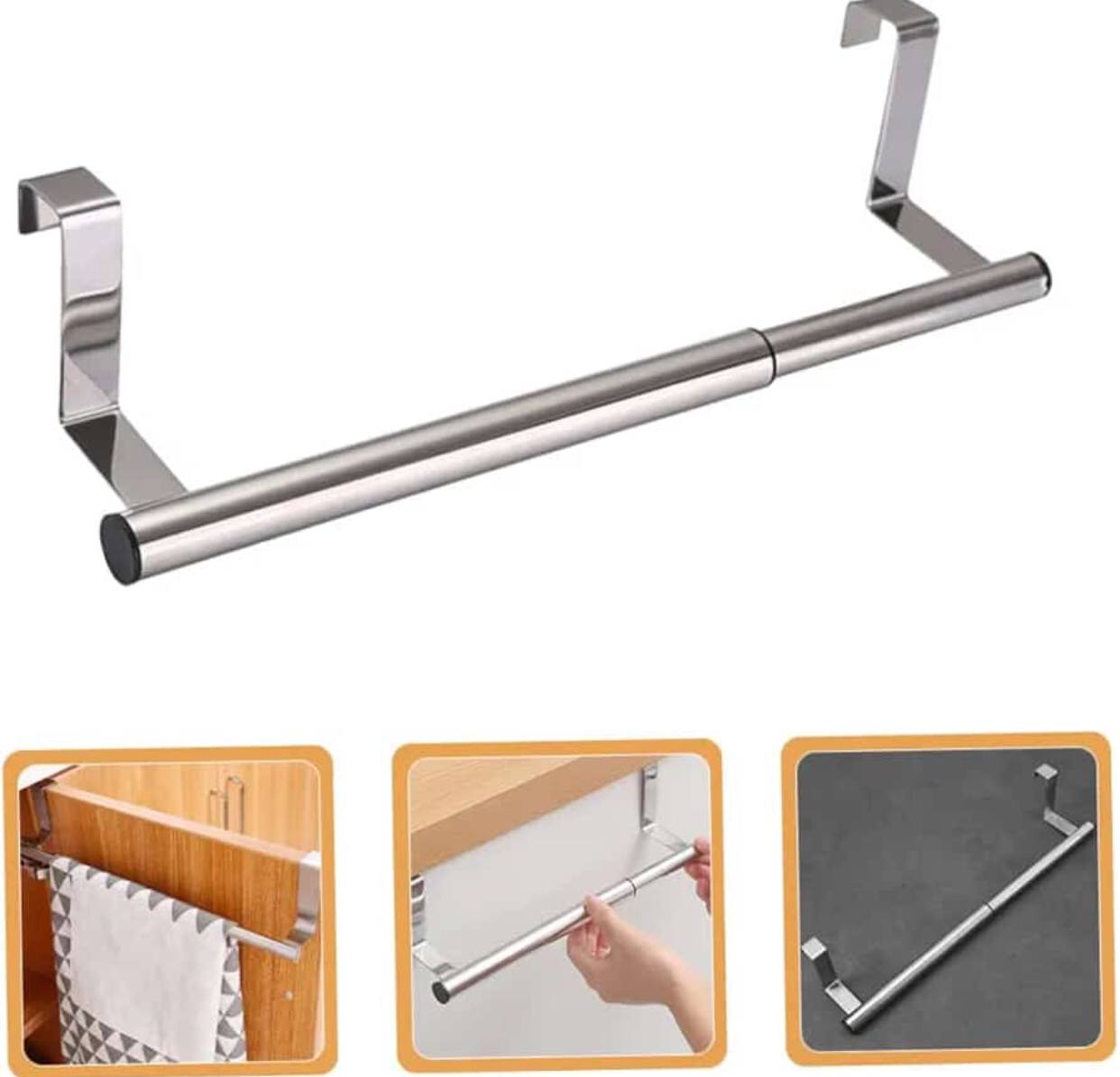 Expandable Under counter towel Rack