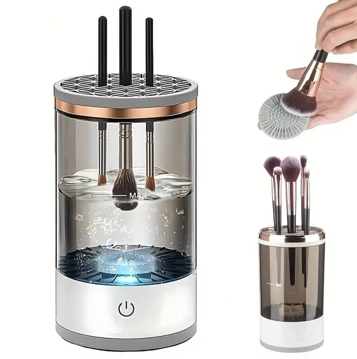 Keep your makeup brushes clean and germ-free effortlessly