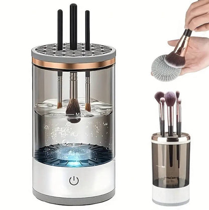 Keep your makeup brushes clean and germ-free effortlessly